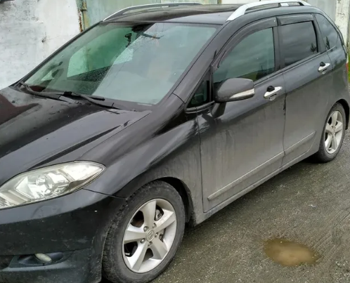 Дефлекторы окон (ветровики) Honda FR-V 2004-2009/Edix 2004-2009 (Хонда ФРВ) Кобра Тюнинг